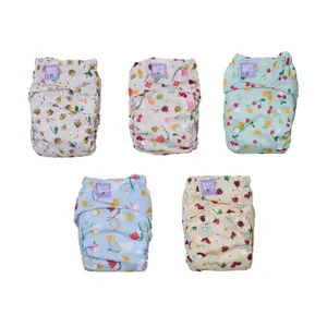 Revolutionary Reusable Nappy Bambino Mio Fête Au Jardin (x5)