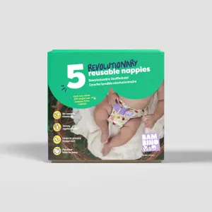 Revolutionary Reusable Nappy Bambino Mio Fête Au Jardin (x5) image-2