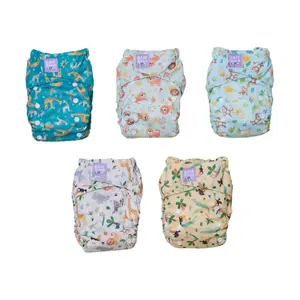 Revolutionary Reusable Nappy Bambino Mio Aventure Sauvage (x5)