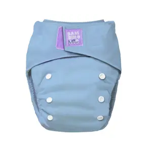 Couche lavable révolutionnaire Bleu Bambino Mio image-0