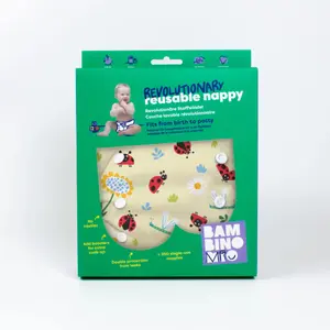 Couche lavable révolutionnaire Brise fleurie Bambino Mio image-2