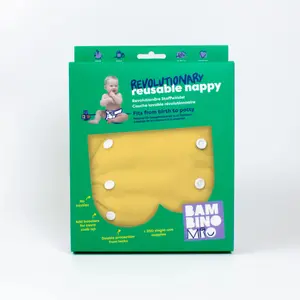 Couche lavable révolutionnaire Jaune Bambino Mio image-2