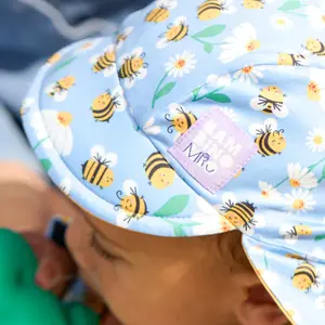 Reversible Swim Cap Fairy Bees Bambino Mio image-1