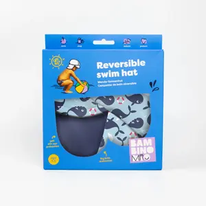 Reversible Swimming Cap Whale Bay Bambino Mio image-2