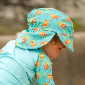 Reversible Swim Cap Cheeky Cats Bambino Mio image-1
