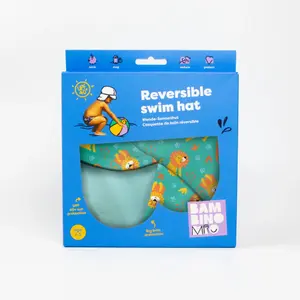 Reversible Swim Cap Cheeky Cats Bambino Mio image-2