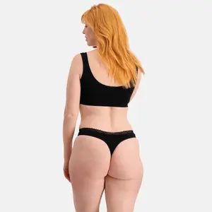 Γυναικείο κορδόνι Bamboo Basics Amber (x3) image-3