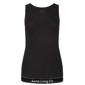 Γυναικείο αμάνικο μπλουζάκι Bamboo Basics Anna Long Fit (x2) image-0