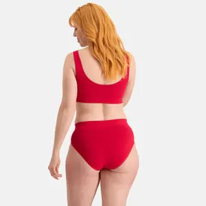Slip χαμηλής μέσης γυναικείο Bamboo Basics Belle (x3) image-4