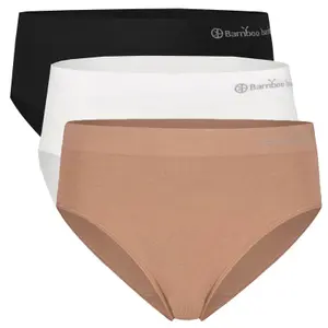 Slip χαμηλής μέσης γυναικείο Bamboo Basics Belle (x3) image-0