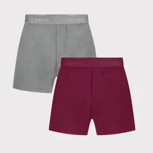 Mesh boxer shorts Bamboo Basics Kay (x2) image-3