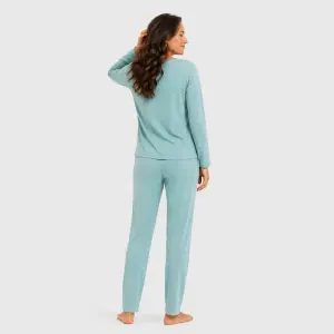Pyjama manches longues femme Bamboo Basics Nina image-2