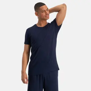 Πυτζάμα μπλουζάκι και σορτς Bamboo Basics Nolan image-1