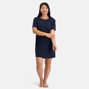 Γυναικείο t-shirt φόρεμα Bamboo Basics Nora image-1