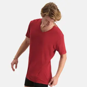 T-shirt με V λαιμόκοψη Bamboo Basics Vance (x2) image-0