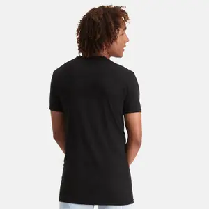 T-shirt με V λαιμόκοψη Bamboo Basics Velo Long fit (x2) image-2
