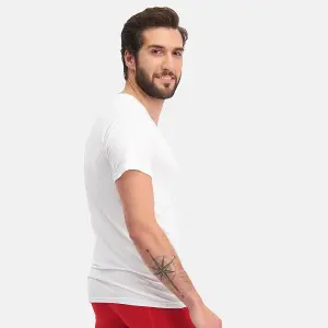 T-shirt με V λαιμόκοψη Bamboo Basics Velo (x2) image-2