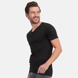 T-shirt με V λαιμόκοψη Bamboo Basics Velo (x2) image-2
