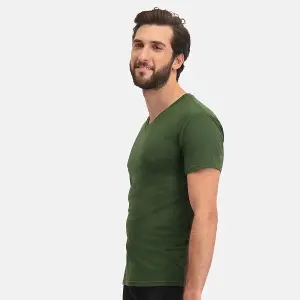 T-shirt με V λαιμόκοψη Bamboo Basics Velo (x2) image-2