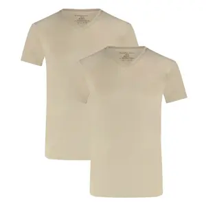 T-shirt με V λαιμόκοψη Bamboo Basics Velo (x2) image-0