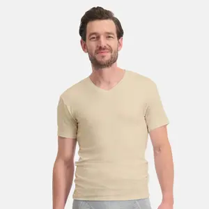 T-shirt με V λαιμόκοψη Bamboo Basics Velo (x2) image-1