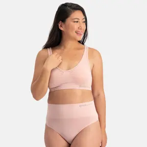 Γυναικείο ψηλόμεσο παντελόνι Bamboo Basics Zoey (x3) image-1