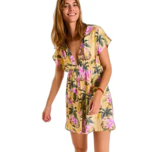 Sukienka damska Banana Moon Abeline Limetropivoil image-1