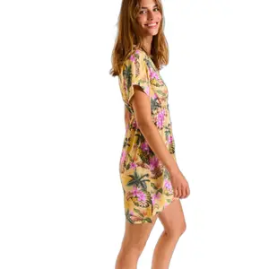 Sukienka damska Banana Moon Abeline Limetropivoil image-3