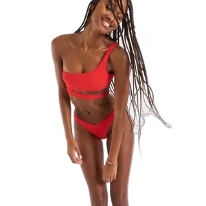 Haut de maillot de bain femme Banana Moon Asymo Spring image-2