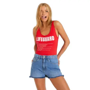 Women's 1-piece swimsuit Banana Moon Belair Lifeguard image-4