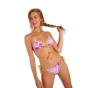 Dames zwemkleding top Banana Moon Twisto Smiledye image-0