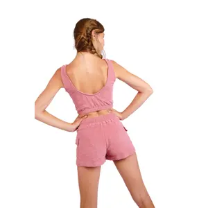 Débardeur crop top femme Banana Moon Cleon Palmas image-1