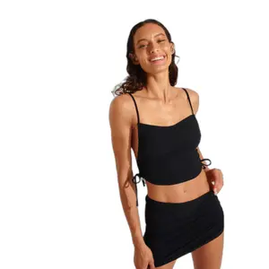 T-shirt de mulher Banana Moon Desby Black image-0