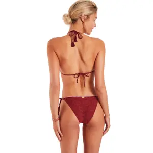 women's swim bikini top by Banana moon Gleo Crochet image-1