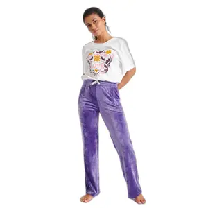 Women's pajama Trousers Banana Moon Josie Sealake image-0