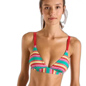 Haut de maillot de bain femme Banana Moon Julio Rainbowstripe image-1