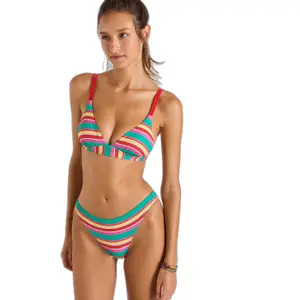 Haut de maillot de bain femme Banana Moon Julio Rainbowstripe image-2