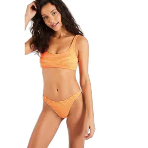 Badeanzugoberteil für Frauen Banana Moon Justin Neonstripe image-1