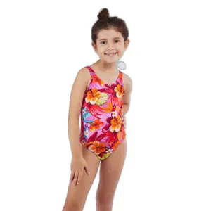 1-piece swimsuit for girls Banana Moon M Baloo Sunrise image-0