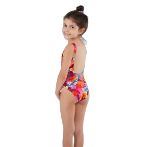 1-piece swimsuit for girls Banana Moon M Baloo Sunrise image-1