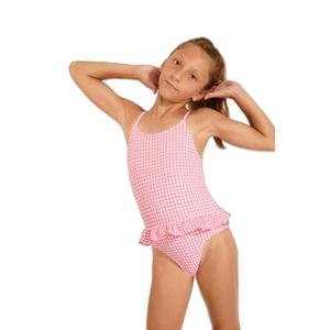 1-piece swimsuit for girls Banana Moon M Leafy Retro