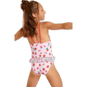 1-piece swimsuit for girls Banana Moon M Leafy Strawbe image-1