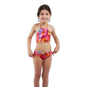 2-piece swimsuit for girls Banana Moon M Legos Sunrise image-0