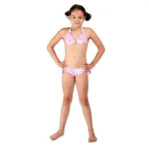 2-piece swimsuit for girls Banana Moon M Pawn Tropical image-0
