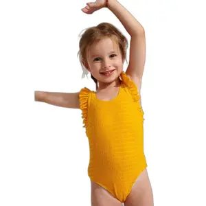 One-piece swimsuit for girls Banana Moon M Tunes Groove image-0