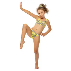 2-piece swimsuit for girls Banana Moon M Cartoon Palmc image-0