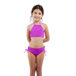 2-piece swimsuit for girls Banana Moon M Legos Paradis image-0