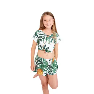 Girl's shorts Banana Moon M Loulou Palmsp image-0