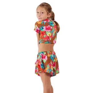 2-piece swimsuit for girls Banana Moon M Loulou Pearld image-1