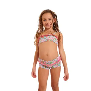2-piece jersey for girls Banana Moon M Lullu Flamingo image-0